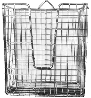 Generisch Marco de Montaje de helechos de Cuerno de – Cesta de Soporte de Pared de Acero Inoxidable 304, diseño de jardín Colgante Vertical | Jardinera Decorativa para Sala de Estar, Patio