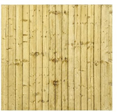 Snowdon Timber, Treated Feather Edge Fence Panel, (W) 1828mm x (H) 1500mm, Garden Fencing
