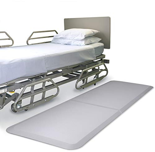 NYOrtho Bedside Foldable Floor Mats for Elderly – Handicap Non-Slip Beveled Edge Fall Protection Fallshield