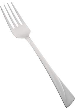 KINGHOFF KH-1438 - Set di 6 forchette da menù in acciaio INOX lucido