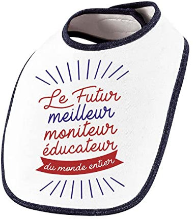 Planetee Bavoir bébé Futur meilleur Moniteur éducateur