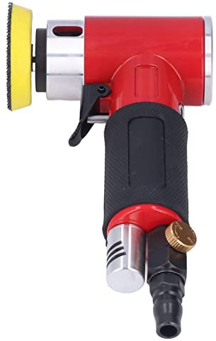 Luftschleifer, 15000 U / min 90 PSI 4CFM Mini-Schleifer Pneumatischer Schleifer Kompakter Exzenter mit doppelter Rotation 1/4-Zoll-Exzenterschleifer für die Holzbearbeitung von Autokarosseriearbeiten