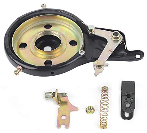 Hapivida Rear Band Brake Assembly, Universal Steel Rear Band Drum Brake Assembly Bike Hub Brake for Mountain Road Bicycle