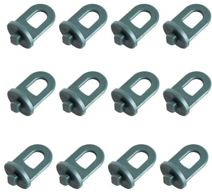 50pcs Plastic Greenhouse Hooks - Durable Fixing Clips for Hanging Basket Pot