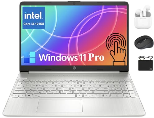 HP 2025 Pavilion 15.6 HD Touchscreen Laptop for Business, 6-Cores Intel i3-1215U up to 4.4GHz, 16GB RAM, 1TB SSD, UHD Graphics, Fast Charge, 10+ Hrs Battery, Win 11 Pro +HubxcelAccessory