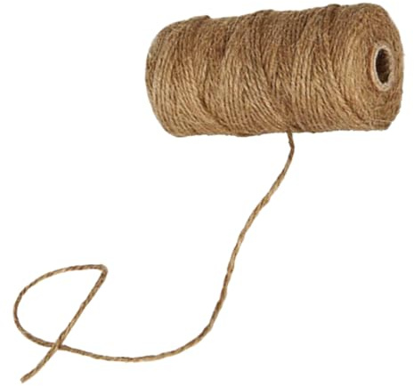 OSALADI Cuerda De Yute Natural 100m Cordel para Manualidades Decorativo Resistente Ideal para Decoración
