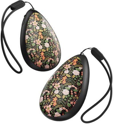 OCOOPA Mujer Calentador de Manos Recargable 2 Unidades, Portátiles, Forma Diamante Magnética, Eléctrico Calientamanos Reutilizables, Regalo Tech Navidad, Raynaud, Senderismo, Camping, UT4 Rare