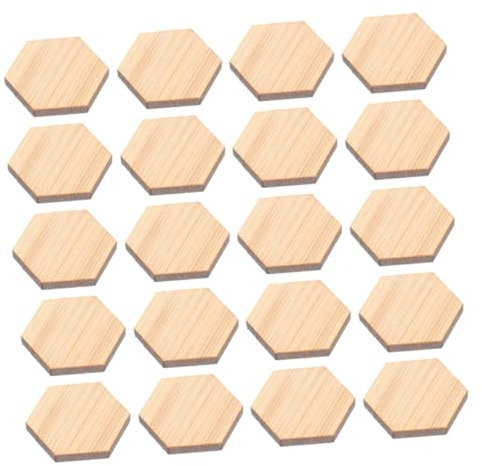 TOYANDONA 48stücke Miniatur-Bambus-fußbodenbelag Für Puppenhäuser Hexagon Bodenplatten Hochwertiges Kreative Dekoration Für Miniaturhäuser Und Bastelprojekte