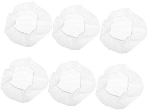 LIGIGWASH 6stücke Mesh Haarnetze Wiederverwendbar Haarnetze Für Küchen Anpassbare Kochmützen Atmungsaktive Haarkappen Fettabweisend Für Gastronomie Und Catering