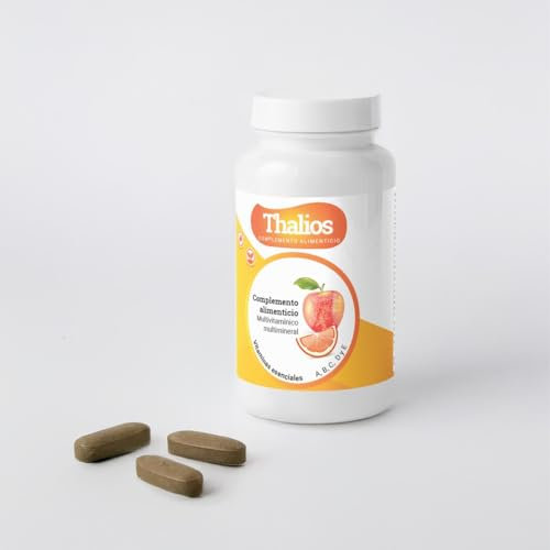 Multivitaminas y Minerales - 60 Comprimidos Recubiertos para 2 meses - Todas las Vitaminas A,B,C,D3,E, Calcio, Zinc, Selenio - Multivitamínico Activo Completo