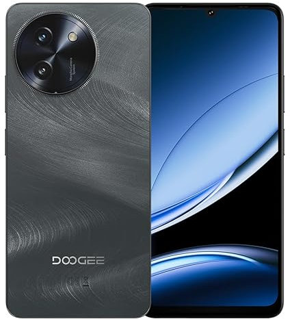 DOOGEE NOTE 59 PRO+ 5G Smartphone, 36GB+512GB, 6,75 120Hz IPS Schermo, T8200 6nm Octa-Core, Android 15 Cellulare, Fotocamera 50MP+8MP, Batteria 6250mAh, Dual SIM 5G Dual, Widevine L1, GPS NFC Nero