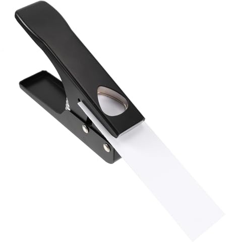 Gitarrenplektrum Stanzer Lochstanze für Selbstgemacht Picks aus Eisen | Rutschfest, Fleckenresistent, Standard Lochdesign, Angenehmes Griffgefühl, mit Silikonpad, Elegant