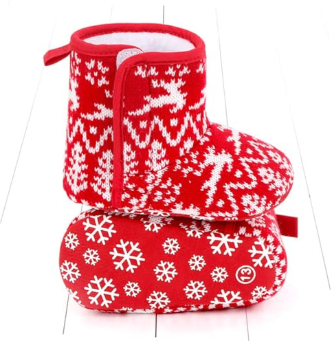 BAZEITFLOW Scarpe per Ragazzo Ragazza Ragazza Suola Sottile Cotone Morbido e Traspirante Design Delicato e Adorabile per Imparare Camminare