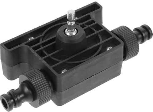 DOITOOL Mini Pompe à Eau Auto-amorçante Compacte pour Perceuse Électrique, Pompe Domestique Portable 2 Connecteurs, Transfert D’eau Polyvalent pour Jardin, Piscine et Usage Extérieur