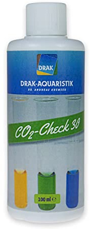 DRAK-Aquaristik Check-Lösung/Testlösung für CO₂-Dauertests Konzentration 30 mg/l CO₂ 100 ml
