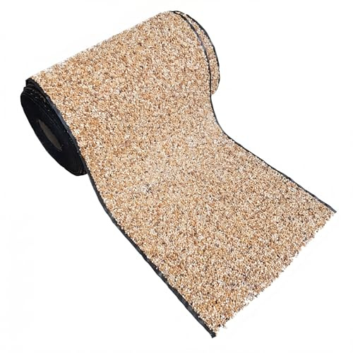Pondlife Steinfolie für Teichrand und Bachlauf, Ufermatte in Steinoptik, 60 cm breit, 10 m Rolle, ca. 0,5 cm stark, Natur-Optik, robuste Teichumrandung, fisch- und pflanzenverträglich