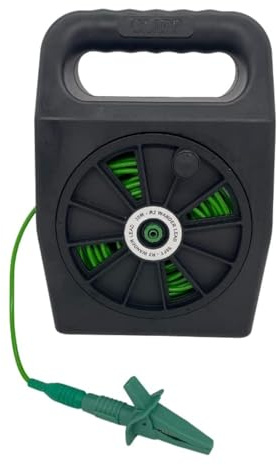 R2 Kabel-Aufwickelvorrichtung 30 m - Geeignet für Fluke, Dalog, Kewtech, Meger, Metrel, usw
