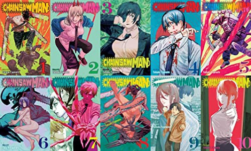 Chainsaw Man Volumes 1-10 (english) 10 book collection set