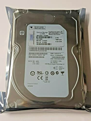 3 TB SAS 81Y9886 7200 RPM 64 MB 3,5 disco rigido interno