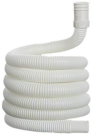 LSSEDA Drain Hose,Replacement Drain Hose,Plastic Air conditioning drain hose Universal washing machine water inlet Extension Pipe tube Kitchen Faucet Accessories for Dishwasher,(Color:White)