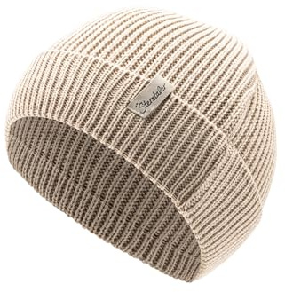 Sterntaler Strickmütze - Softe Unisex Beanie, gefüttert mit wärmendem Baumwollfleece (Bio)