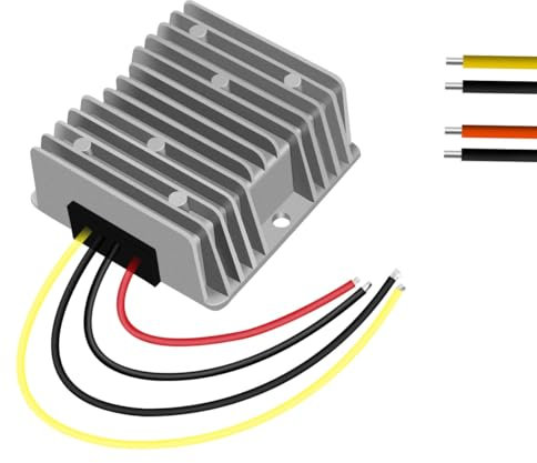 Stabilizzatore di tensione impermeabile per mazze da golf, da 12 V CC a 24 V, 15 A, 360 W (da 9 V-20 V a 24 V)