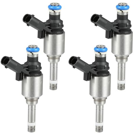 A ABSOPRO Injecteur De Carburant No.06H906036G/06H906036E Buse D'Injection De Carburant Pour VW Passat B6 B7 Berline 2.0 Tfsi 05-14 Pour VW Tiguan 2.0 Tfsi 07-18 Noir 4 Pièces