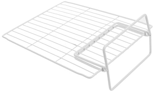 HOLIDYOYO Divisor De Estantes De Congelador Metálico Organizador De Rejilla para Frigorífico y Congelador Separadores De Almacenamiento para Cocina y Supermercados Instalación