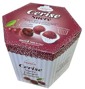 Generico Confetti CRISPO Cerise Sucre' Rosso Ciliegia Amarena con pirottino 500g