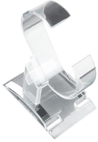 Supoion Multipurpose Clear C Shape Watch Display Stand Home Accessory Portable for Jewelry And Bracelet Showcase Daily Use