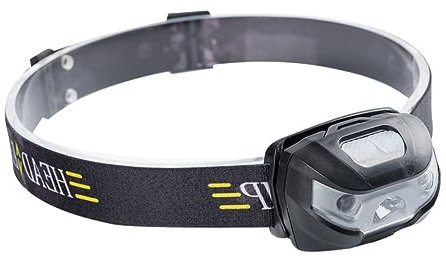 SUPVOX Linterna Luz Sensor Duradera Portátil Led Para Correr Acampar y Pescar