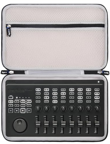 Case for Korg Midi Controller nanoKONTROL Studio, Travel Carrying Case Suitable for Korg Midi Controller (NANOKONST) (Black)