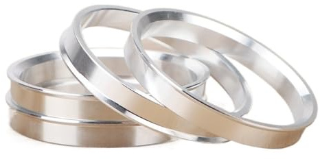 Centradores De Llantas 4 unids/set 66,1 a 65,1 65,1-58,1 74,1-65,1 76,1-67,1 63,4-54,1mm anillos céntricos de cubo anillos de cubo de rueda de aluminio Anillos Centradores Llantas(66.1-65.1mm)