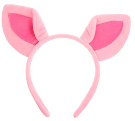BESPORTBLE Schweineohren Stirnband Aus Plüsch Rosa Tierohren Haarreif Für Cosplay Partys Halloween Junge Mädchen Erwachsene Verkleidung Accessoire