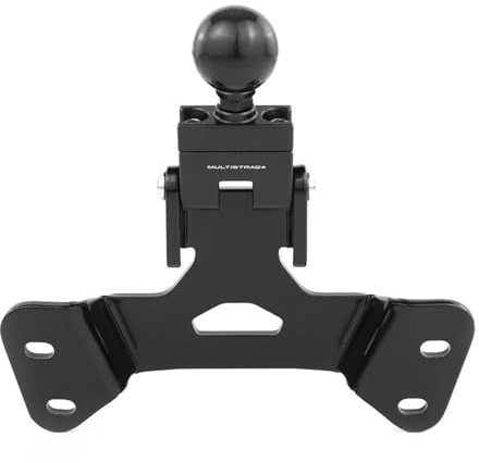 Support Support De Téléphone pour Navigation Moto pour Ducati Multistrada V4 2021-2025, Cadre Fixation GPS, Plaque Guidon Kit De Montage(Noir 6)