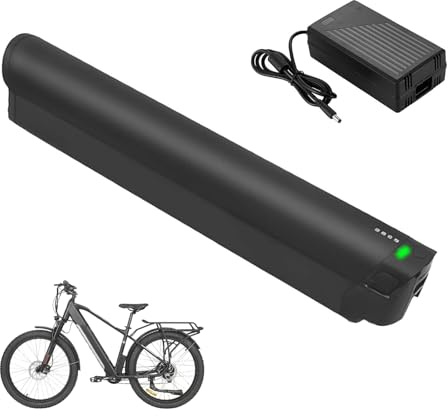 JCXYL EV Batterie Lithium-ION 36 V/48 V pour vélo électrique (10,4 Ah, 12,8 Ah, 12 Ah, 13,6 Ah, 14 Ah) intégrée au Tube Diagonal.,36v,12Ah