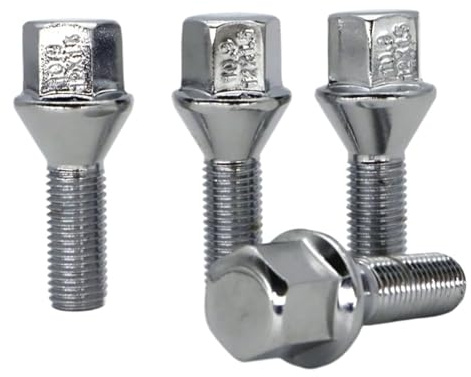 Bulloni Ruota Compatibile Con BMW Per MINI Per Cabrio R52 2002 2003 2004 2005 2006 2007 2008 4x Bulloni Per Ruota Auto Dadi 26mm Parti Di Ricambio Automatiche
