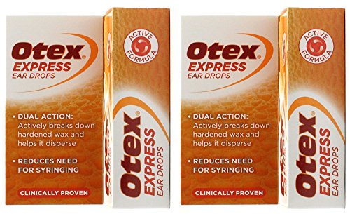 Otex Express Ear Drops 10 ml - 2-pack