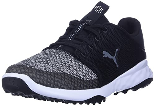 Puma Grip Fusion Chaussures de Golf pour Homme, Noir (Puma Black-Quiet Shade), Pointure 41,5