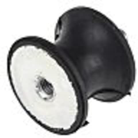 RS PRO Gummi Vibrationsdämpfer M10, Ø 60mm x 85mm, 60 Shore A