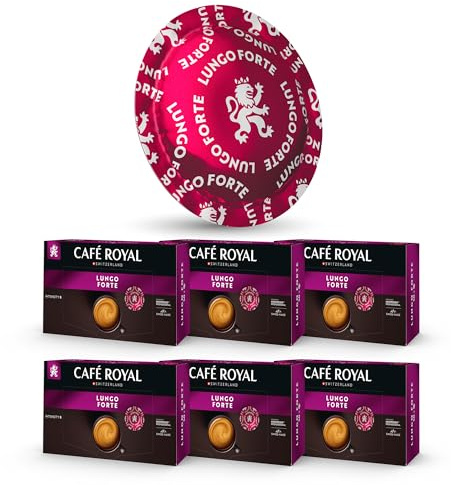 Café en Dosettes - Café Royal Pro | 6 x 50 - Compatibles avec les Machines à café Nespresso®* Professional - Saveur Lungo Forte