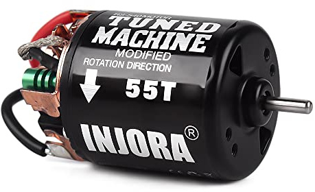 INJORA RC Bürsten Motor 540 Wasserdichter Gebürstet für Axial SCX10,55T