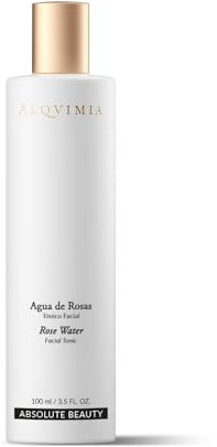 ALQVIMIA | Acqua di Rose 100% Naturale e Puro per Pelle Matura e Disidratata | Tonico Viso per Giorno e Notte, Idratante y Ringiovanente | Formato Nebulizzatore Spray | 100 ml