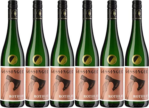 Gessinger Rothlay Zeltinger Sonnenuhr Riesling Spätlese -Alte Reben- 2021 Trocken (6 x 0.75 l)