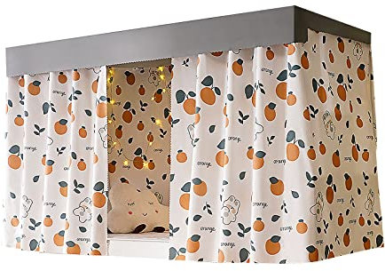 FakeFace Tenda da letto per dormitorio per studenti, soppalco, tenda da gioco, antipolvere, tende oscuranti per la privacy, zanzariere a castello, ombreggiatura per dormitorio e camera dei bambini