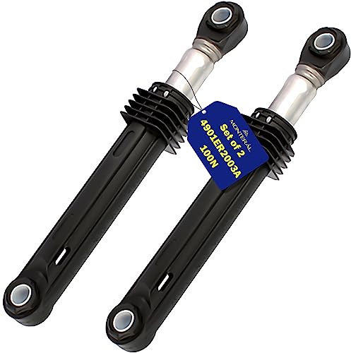 2 Stück Stoßdämpfer Waschmaschine 100N 4901ER2003A für LG Vibrationsdämpfer Waschmaschine Garantie 10 Jahre - MONTERAL