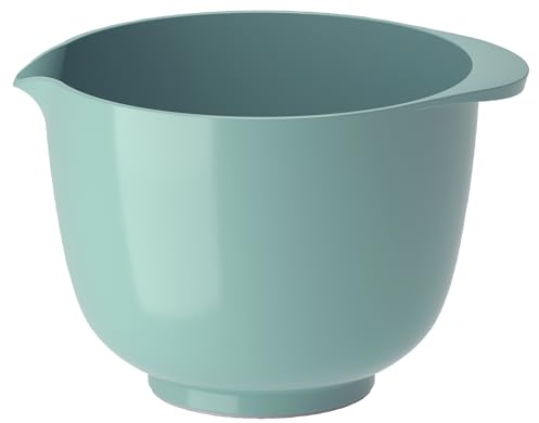 Rosti Margrethe Rührschüssel 1,5 Liter, Bruchsichere Schüssel, Backschüssel, Hefeteigschüssel mit gutem Griff, Teigschüssel aus Recycelbarem Kunststoff, Nordic Green (Grün)
