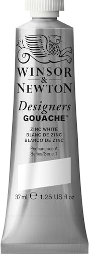 Winsor & Newton WN TEMPERA DESIGNERS 37ML - BIANCO ZINCO