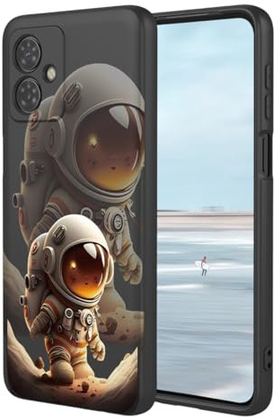 UPLAI Funda para Motorola Moto G14 4G, Ultra Delgado Sedoso Silicona Líquida Antigolpes Carcasa con Pintura 3D, Premium Suave Forro Fibra, Elegante Lindo Estuche Caso. P2
