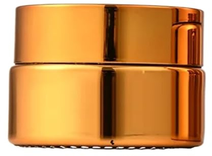 10 pièces 5-50g pots cosmétiques crème for le visage bouteille en verre récipient cosmétique or verre crème pot maquillage conteneur vide pots voyage(20g)